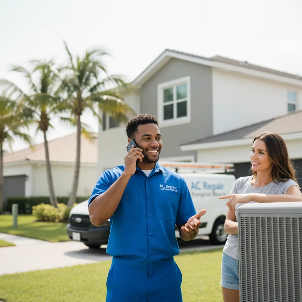 AC Repair Pompano Beach customer support in Bellerose